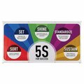 Pig 5S for Success Safety Banner SGN275